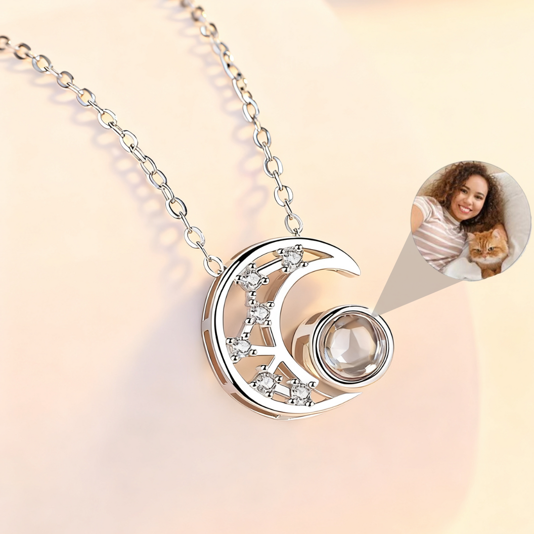 Moonlight Whisper Projection Necklace