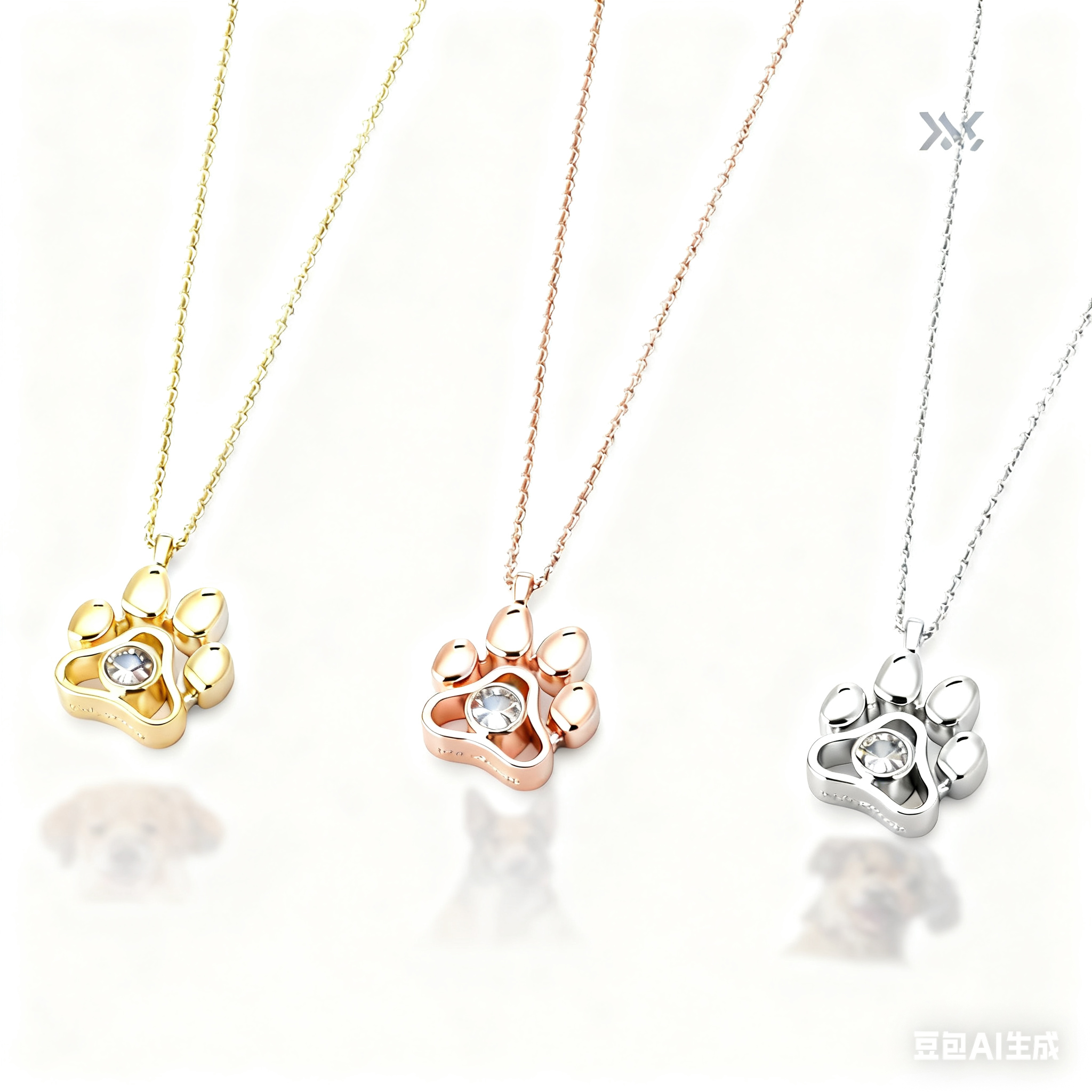Aynaria “Paw Light” Projection Necklace – Keep Your Pet’s Love Close to Your Heart