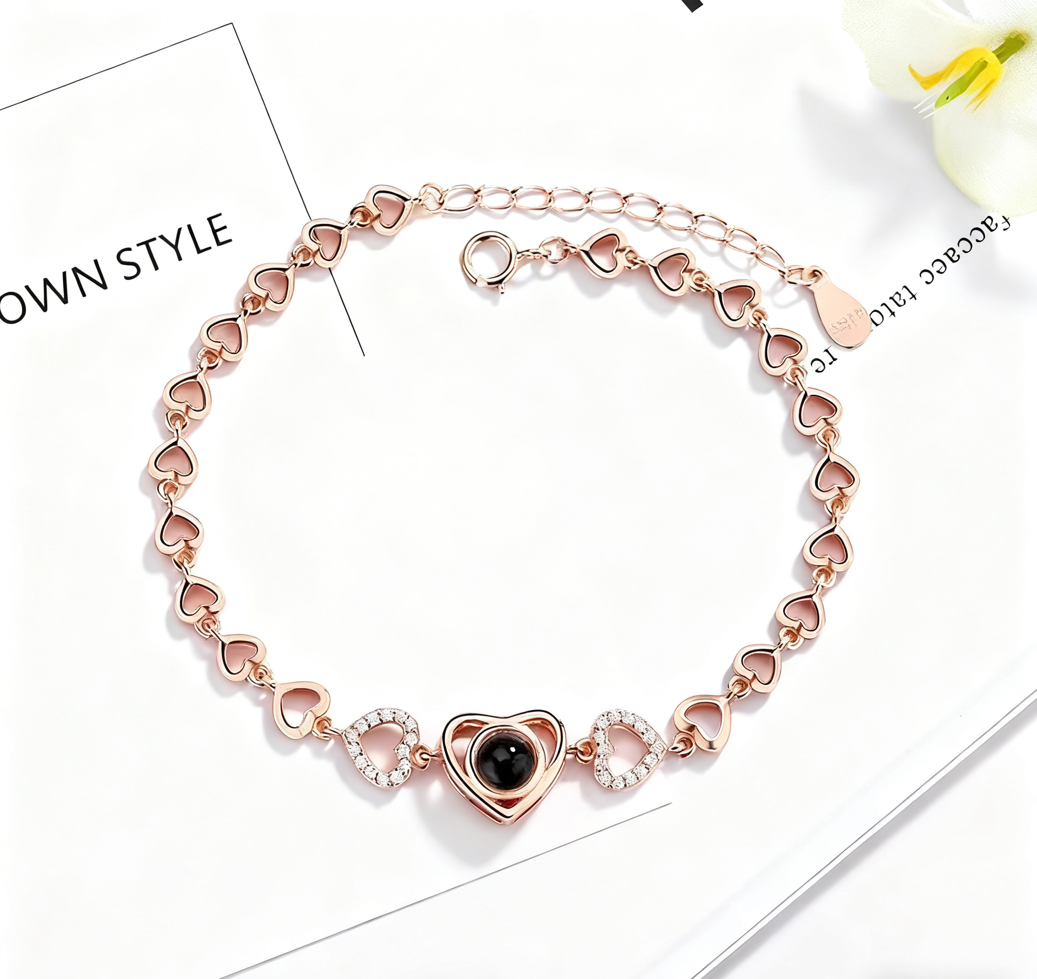 Heart of Light Projection Bracelet – Carry Love Everywhere