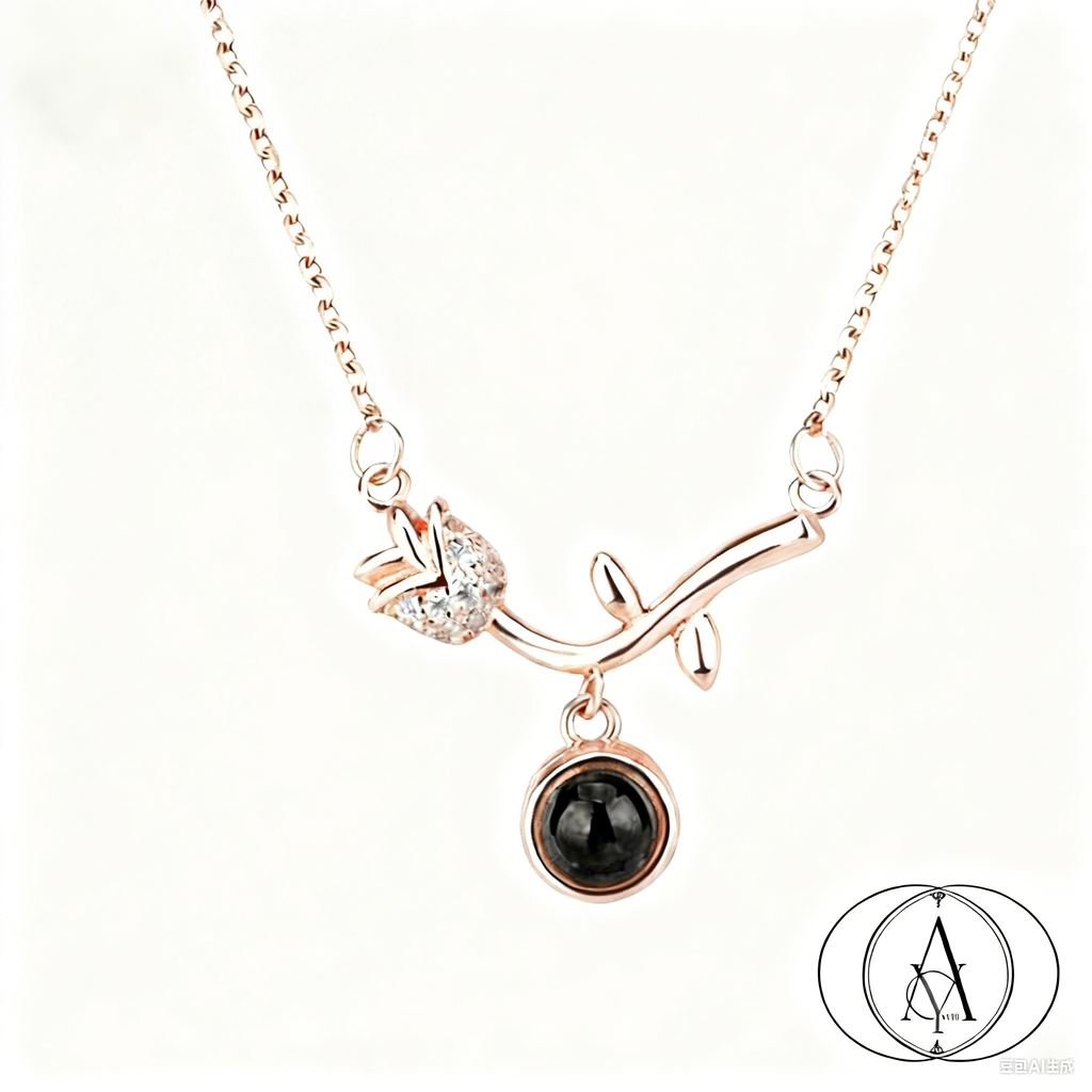 The Rose of Light: A Necklace That Holds Your Love